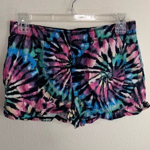 Tie Dye Victoria Secret Sleeping Shorts